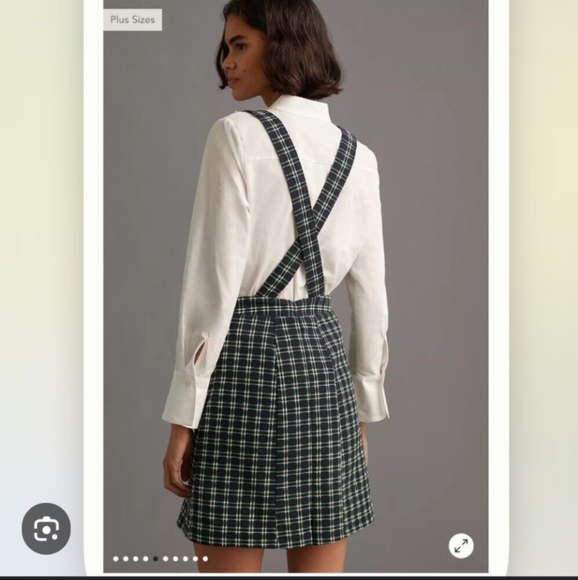 Maeve Pinafore Suspender Skirt Anthropologie - Picture 3 of 10